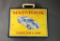 26 Vtg Metal Toy Cars in Matchbox Case: Lesney Matchbox, Dinky Toys, Budgie & Siku (Germany)
