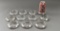 Eleven Sterling Silver & Glass Coasters by Amston or FB Rogers
