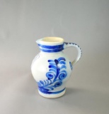 Vintage German “Town of Eschborn” Salt Glazed Stoneware Pitcher, 1.5 L