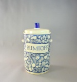 Large Marzi & Remy “Rumtopf” Fruit Fermenting Recipe Crock with Lid, Germany