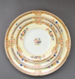 W H Grindleys Co China Ivory Body “Marjorie” Set (109 Pieces)