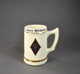 Vintage Clemson University Mug / Stein with Phi Beta Phi Logo