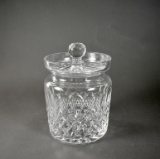 Waterford Crystal Lidded Biscuit Biscuit Barrel