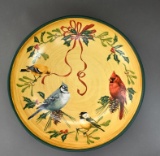 Large Lenox “Winter Greetings” Everyday 14” Low Fruit & Pasta Bowl