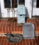 Lot of 5 Garden Decor Items