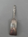 George W Shiebler Co Sterling Silver “Flora” Shoe Horn