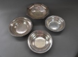 Lot of Four Sterling Silver Bowls: Gorham, Reed & Barton, & Other