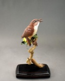 Reid Heilig “Carolina Wren” 1980 Wood Carving