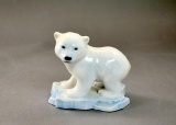 Bing & Grondahl Copenhagen Porcelain Polar Bear Figurine #1389/5000