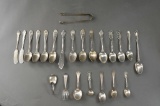 23 Pieces Sterling Silver Flatware from Multiple Makers