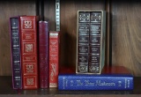 Lot of Seven Leather Bound Volumes