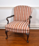 Vintage Queen Anne Style Armchair