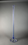 Tall Hoya 24” Crystal Flower Mid-Century Modern Vase
