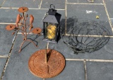 Lot of 4 Garden Decor items