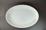 Antique Ironstone 19” Oval Platter