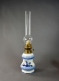 Delft Blue Made in Holland Oil Lamp