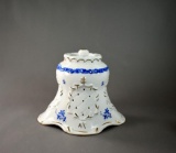 Antique Blue & White Porcelain Delft Style Lamp Shade