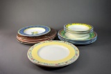 Lot of Villeroy & Boch China Plates & Bowls of Various Patterns
