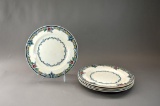 Eight Wedgewood “Denbigh” China Plates