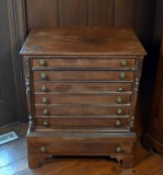 Antique J.& P. Coats Spool Cotton Cabinet