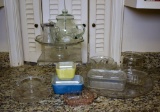 Lot of Depression Era & Elegant Glass Era Glassware