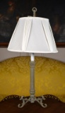 Cast Metal Columnar Lamp
