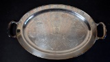 Silver Plate Serving Tray
