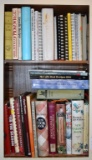 Lot of Mostly Cookbooks in Kitchen