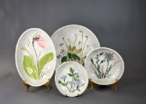 Collection of Four Salt Marsh Pottery Signed Pieces, Dartmouth, Mass.