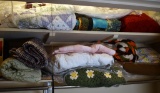 Lot of Blankets, Bedspreads and Throws
