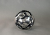 Frauenau I. Gistl Mid-Century Modern Glass Vase 1960s, Germany