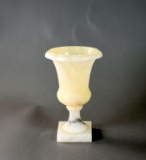 Alabaster Urn Shaped Vase, Italy