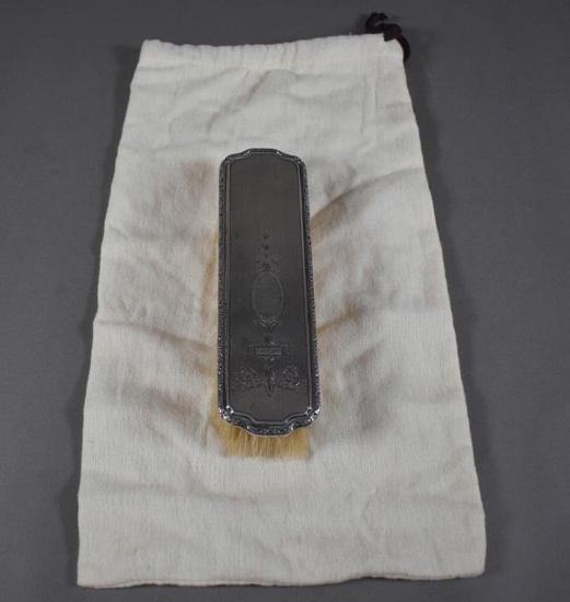 An International Silver Co. Sterling Silver Handled Hair Brush