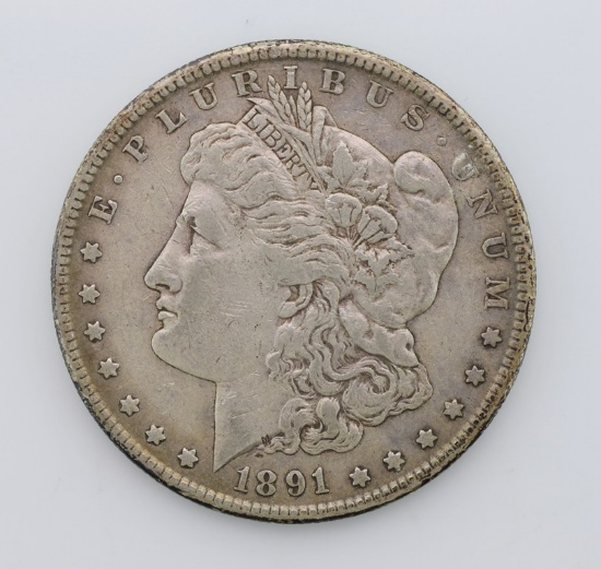 1891-S Morgan Silver Dollar