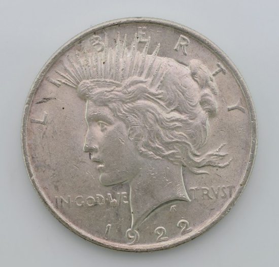 1922 Peace Silver Dollar