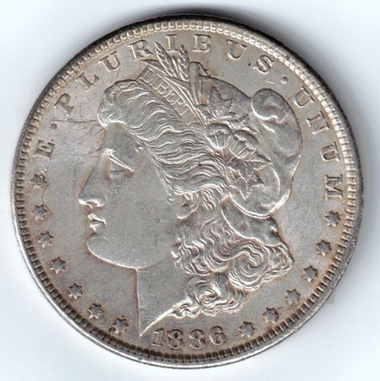 1886 Morgan Silver Dollar