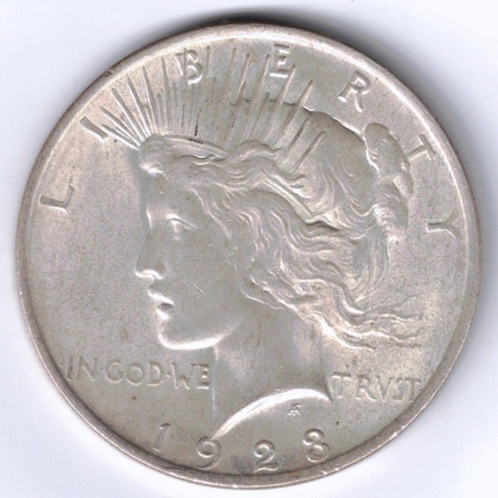 1923 Peace Silver Dollar