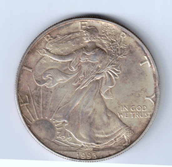 1993 BU American Silver Eagle