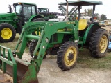 John Deere 5210 Rops with Canopy Tractor, MFWD
