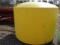 Yellow 1250 Gallon Poly Flat Bottom Tank