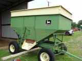 United Farm Tool 4 Wheel Gravity Flow Wagon