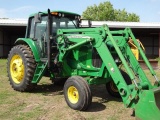 John Deere 7220 Cab & Air Tractor