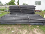 35 - Priefert 12ft Livestock Panels (Dark Grey) Good