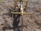 3pt Yellow Hydraulic Bale Spear