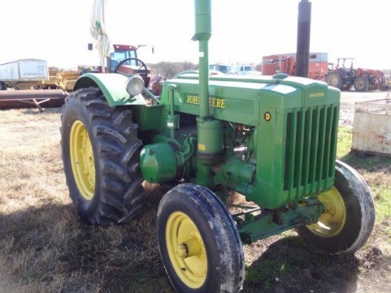 Vintage John Deere Model D Tractor