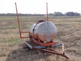 200 Gallon Sprayer on Trailer Frame