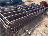 9 - Priefert 12ft (Brown) Livestock Panels