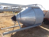 Roxell Cone Shape Grain Bin on Legs