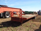 1996 PJ Gooseneck Tandem Duals Trailer 102