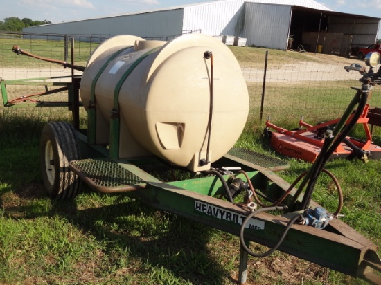 Heavy-Bilt Pull-Type 300 Gallon Sprayer